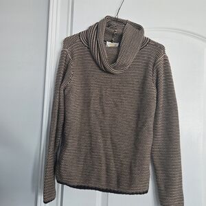Talbots Brown Cowl Neck Sweater